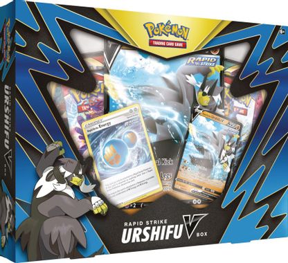 Pokémon Rapid Strike Urshifu V box