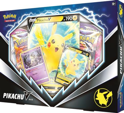 Pokémon Pikachu V box