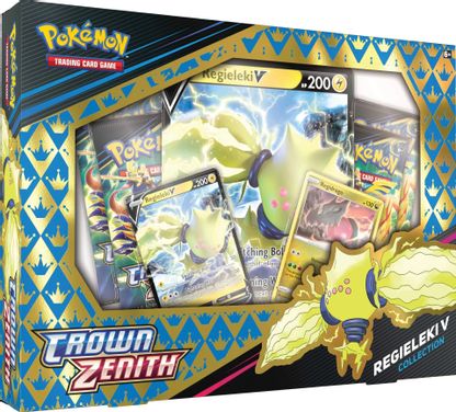 Pokémon Crown Zenith Regieleki V box