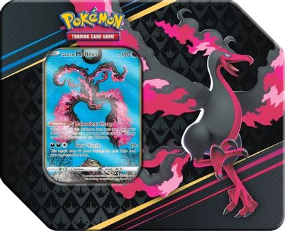 Pokémon Crown Zenith Legendary Bird tins