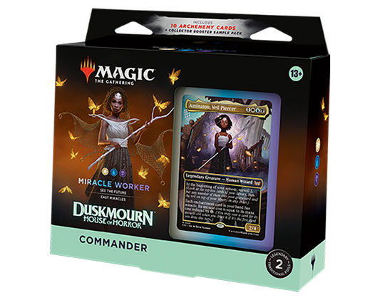 Duskmourn “Miracle Worker” Commander Deck (Tricolor)