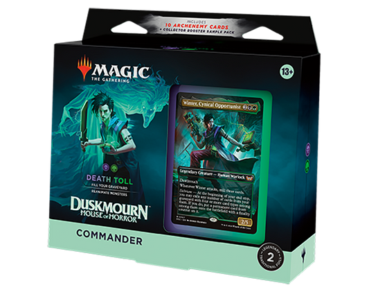 Duskmourn Death Toll Commander Deck (Black/Green)