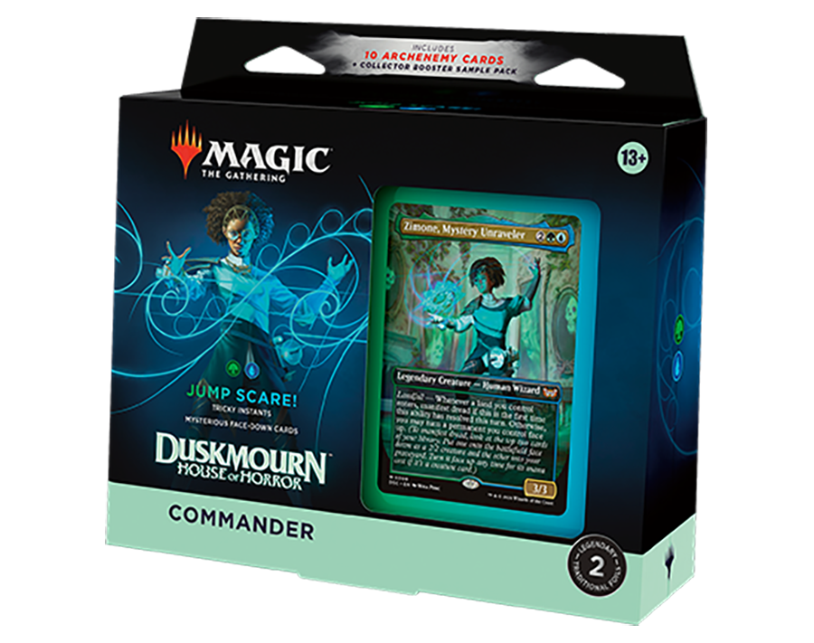 Duskmourn “Jump Scare” Commander Deck (Blue/Green)