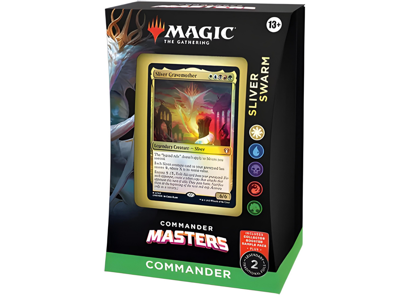 Magic Silver Swarm Commander Deck