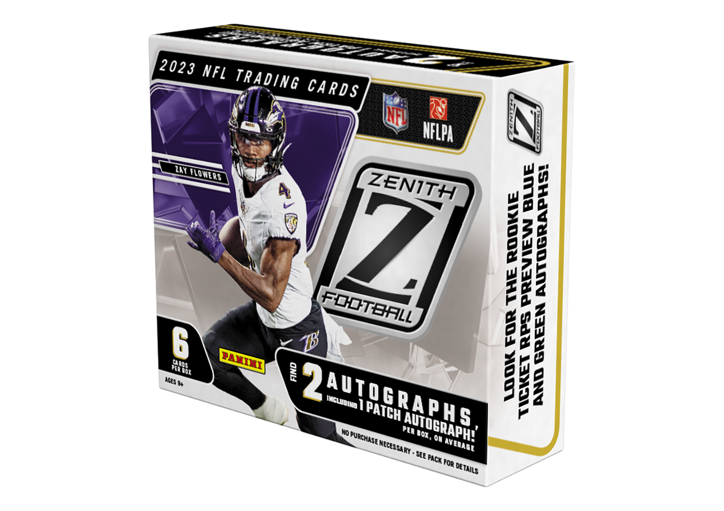 Panini Zenith Football Hobby Box 2023