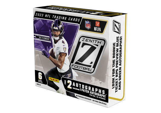 Panini Zenith Football Hobby Box 2023