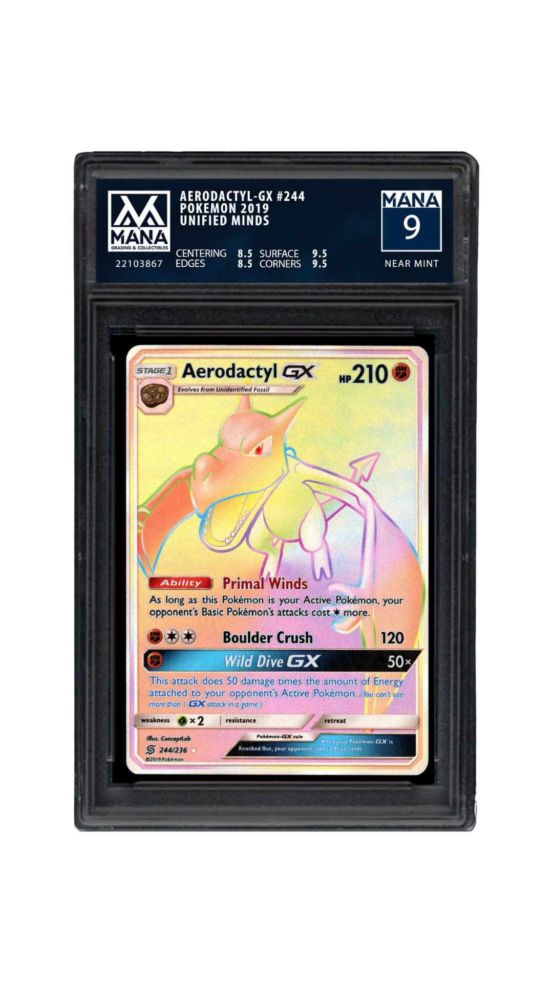 AERODACTYL-GX - 244 MANA 9