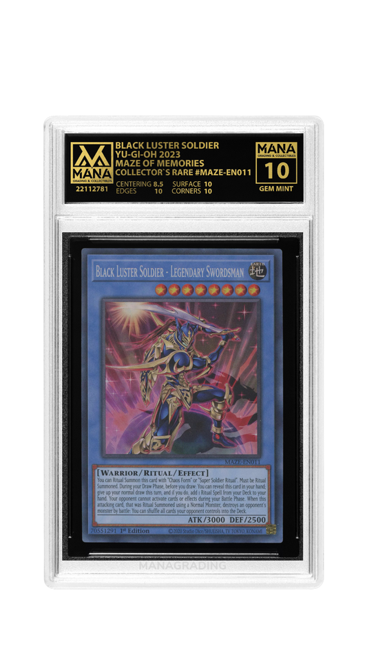 Black Luster Soldier - Legendary Swordsman (Collector's Rare) MANA 10