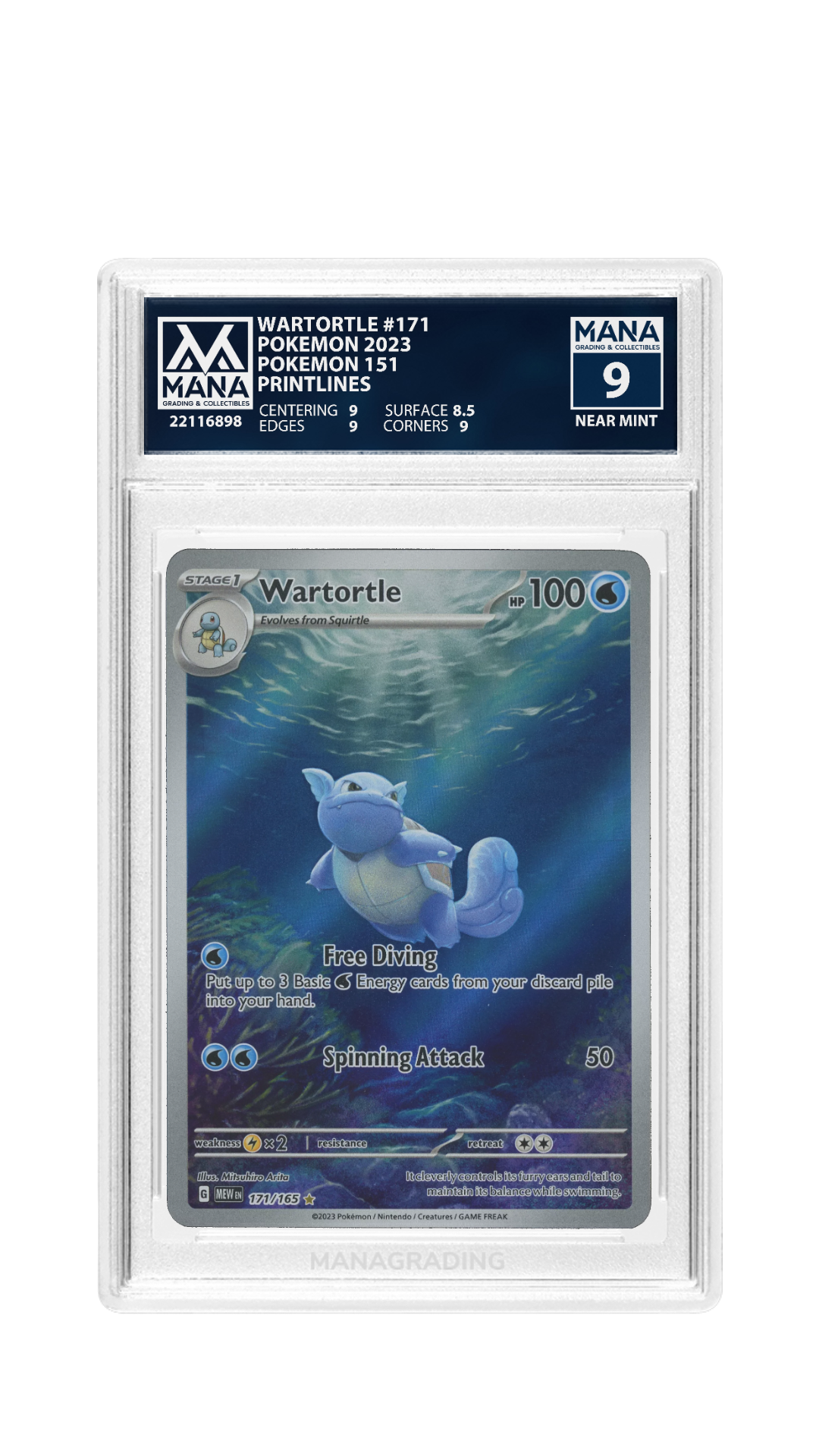 WARTORTLE - 171 MANA 9