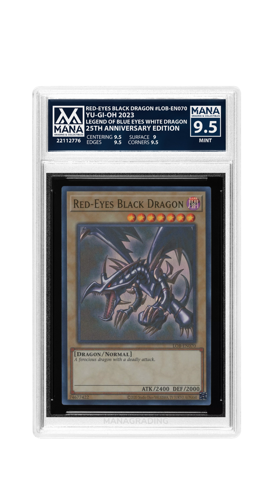 RED-EYES BLACK DRAGON 2023 LOB-EN070 MANA 9.5